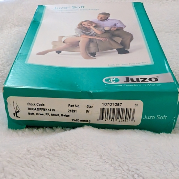 Juzo Soft Compression Stockings - Beige - Picture 3 of 3